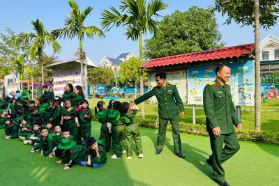 CHUỖI HOẠT ĐỘNG TRẢI NGHIỆM CHÀO MỪNG NGÀY 22/12 CỦA CÔ VÀ TRÒ TRƯỜNG MẦM NON NGHĨA SƠN – XÃ NGHĨA SƠN – TỈNH NINH BÌNH