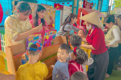 CHUỖI HOẠT ĐỘNG TRẢI NGHIỆM CHÀO XUÂN 2026 TẠI TRƯỜNG MẦM NON NGHĨA SƠN – HÀNH TRÌNH GÌN GIỮ GIÁ TRỊ VĂN HÓA DÂN TỘC CHO TRẺ MẦM NON